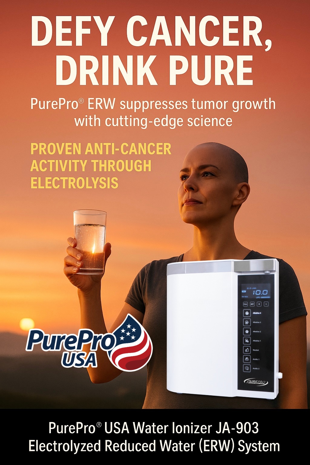 PurePro® JA-903 Electrolyzed Reduced Water (ERW) 